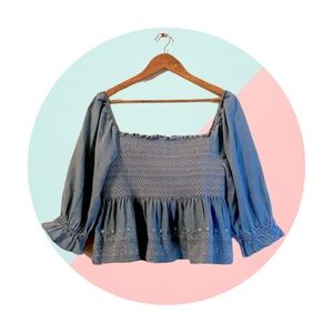 Medium American Eagle Crop Top